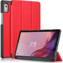 Xfashion Lenovo Tab M9 TB-310FU Için Üç Katlı Stand Tablet Kılıf (Yurt Dışından)