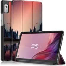 Xfashion Lenovo Tab M9 TB-310FU Için Tablet Deri Kılıf (Yurt Dışından)