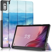 Xfashion Lenovo Tab M9 TB-310FU Için Tablet Deri Kılıf (Yurt Dışından)