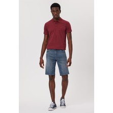 Lee Cooper Elyo 1 Erkek Jean Şort Denım