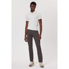 Lee Cooper Harry Erkek Slım Straıght Normal Kesim Normal Bel Dokuma Pantolon Düz Paça Kahverengi
