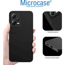 Microcase Xiaomi Redmi Note 12 Çin Versiyon Matte Serisi Silikon Tpu Kılıf - Siyah AL3367