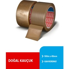 Tesa Doğal Kauçuk Koli Bandı 45 mm x 100 M Taba