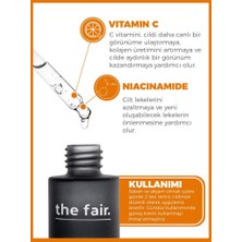 the fair. C Vitamini Ton Eşitliği Parlaklık Cilt Serumu ve Decubal Dudak ve Kuru Bölge Balmı