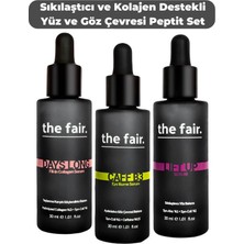 the fair . Yoğun Nem Veren & Ton Eşitleyici Vegan Yüz Ve Göz Çevresi Bakım Seti