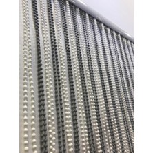 Su Perisi Perde 80X180CM beyaz gri 1x0 aralık plastik zincir perde kapı perdesi boncuk perde