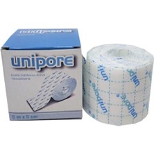 Unipore Flaster 5cm x 5m Sabitleme Bandı