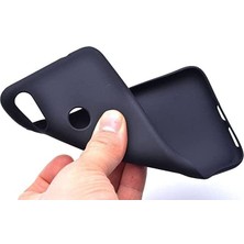 CoverZone Xiaomi Redmi Note 11SE ile Uyumlu Kılıf Soft Pürüzsüz Bye Silikon Siyah