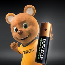 Duracell Şarj Edilebilir AA Kalem Pil 2500 Mah 4'Lü Paket