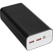 S-Link G345 30000MAH 2*usb+Micro+Type-C PD45W+QC3.0 18W Notebook,telefon Için Taşınabilir Powerbank