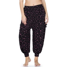 Dk Derya Kurşun Desenli Manşetli Şalvar D03