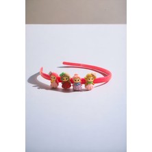 Aymeta Kız Çocuk 4 Adet Bebek Figürlü Taraklı Taç