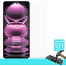 Microsonic Xiaomi Redmi Note 12 Pro Tempered Glass Cam Ekran Koruyucu