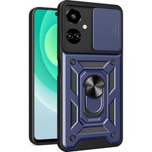 Microsonic Tecno Camon 19 Kılıf Impact Resistant Lacivert