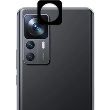 Microsonic Xiaomi Mi 12T Pro Kamera Lens Koruma Camı V2 Siyah