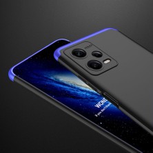 Xiaomi Poco X5 Kılıf 360 Derece Tam Koruma Sert Mika Orijinal AYS GKK Darbe Emici Kapak