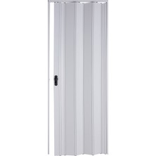 Sarpaş Akordiyon Kapı 87X182 Beyaz Camsız 12 mm Katlanır Akordeon Pvc