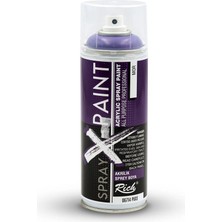 Rich Art-X Spray-X Sprey Boya 400 Ml - 6714 Mor