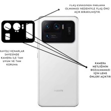 Wowacs Samsung Galaxy S21 Ultra Uyumlu Kamera Lens Koruyucu Tam Kaplayan Kavisli Kamera Lens Koruyucu