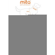 Mita Air Mesh Kedi Köpek Göğüs Tasması Çift Reflektörlü, Terletmeyen Benetton / Benetton