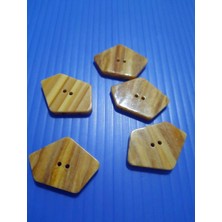 İmren Aksesuar Düğme Yıldız 3 cm 1 Paket 10 Adet