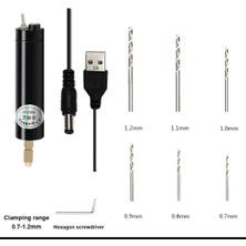 Hobizubi Mini Elektrikli Epoksi ve Takı Matkap  Elektrikli El Matkabı