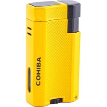 Cohiba Çift Torch Sarı Puro Çakmağı