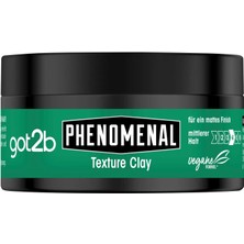 Schwarzkopf GOT2B Phenomenal Kil Dokulu Şekillendirici Clay Wax 100ML