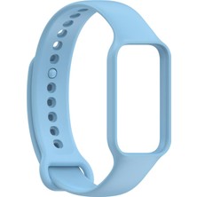 Microsonic Xiaomi Redmi Smart Band 2 Kordon, Silicone Sport Band Mavi