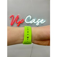 Vip Case 42mm-44mm-45mm 1 2 3 4 5 6 7 8 9 10 ve SE Serileri ile Uyumlu Apple Watch Silikon Kordon