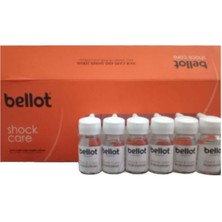 Bellot Saç Kırılma Karşıtı Saç Parlatıcı Çatallaşma Engelleyici Vegan Saç Serumu Bellot Shock Care 10 ml x 6 Adet