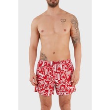 Emporio Armani Desenli Deniz Şortu Cepli Mayo Short Erkek Mayo Short 211740 3R435 24073