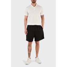 Emporio Armani Desenli Belden Bağlamalı Regular Fit Cepli Bermuda Erkek Bermuda 3R1PR0 1nwdz 0999