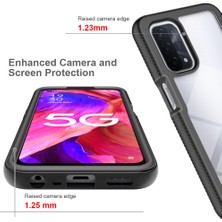 Eabhulie Oppo A54 5g / A74 5g Için Dahili Ekran Koruyucu Tam Gövde Koruma Telefon Kılıfı - Pembe (Yurt Dışından)