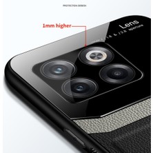 Eabhulie Oneplus Ace Pro Için Litchi Tpu Bumper Cam Lens Korumalı Telefon Kılıfı (Yurt Dışından)