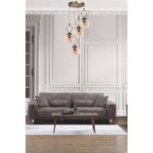 Lumexx Morino 4 Lü Tepsili Bal Camlı Eskitme Sarkıt