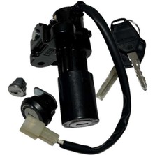 Moto Express Bajaj Discover 150 F-S Kontak Sele Göbek Anahtar Kilit Seti A Dp2