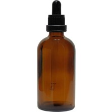 Paradise Amber Cam Şişe 100 ml Cam Damlalıklı 50 Adet