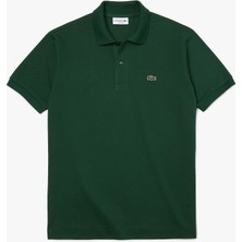 Lacoste Erkek Klasik Fit Yeşil Polo Yaka Tişört