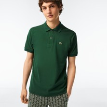 Lacoste Erkek Klasik Fit Yeşil Polo Yaka Tişört