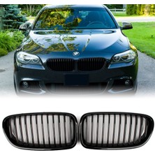 Gkl Ön Panjur Set Parlak Siyah Bmw F10 +Lci M Performance 2010-2016