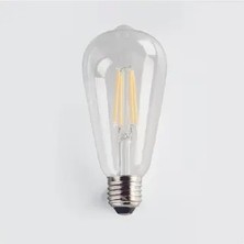 Cata 8W Edison LED Ampul 6'lı (St-64) (Beyaz) CT-4353B