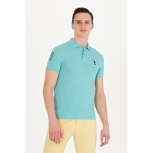 U.S. Polo Assn. Erkek Mint Basic T-Shirt 50264891-VR090