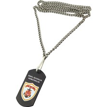 Anahtarlık Sepeti Asker Künyesi Sahil Güvenlik (Koyu Renk)