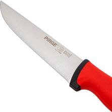 Pirge Duo Et Bıçağı - Kırmızı - 16,5 cm