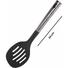 Excellent Houseware Oluklu Servis Spatulası - 34 cm