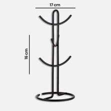 Teknotel MG303 Kupa Fincan Askısı - Siyah