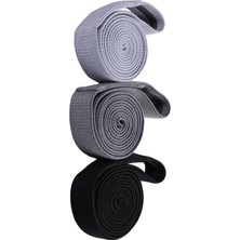 Enjoybuy 3 Adet Direnç Bantları, Direnç Gri Siyah Için Egzersiz Streç Egzersiz Bantlarını Ayarlayın (Yurt Dışından)