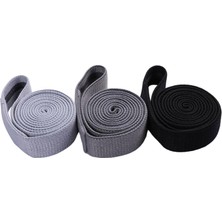 Enjoybuy 3 Adet Direnç Bantları, Direnç Gri Siyah Için Egzersiz Streç Egzersiz Bantlarını Ayarlayın (Yurt Dışından)