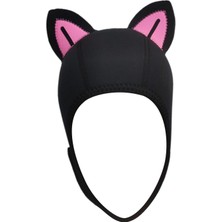 Enjoybuy Güzel Tüp Dalış Kaput Kapağı 3mm Neopren Gerilebilir Termal Sörf Pembe (Yurt Dışından)